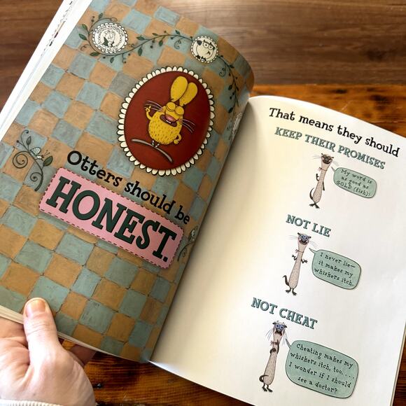 PJ Library Do Unto Otters A Book About Manners Jewish Paperback Book - Picture 6 of 9